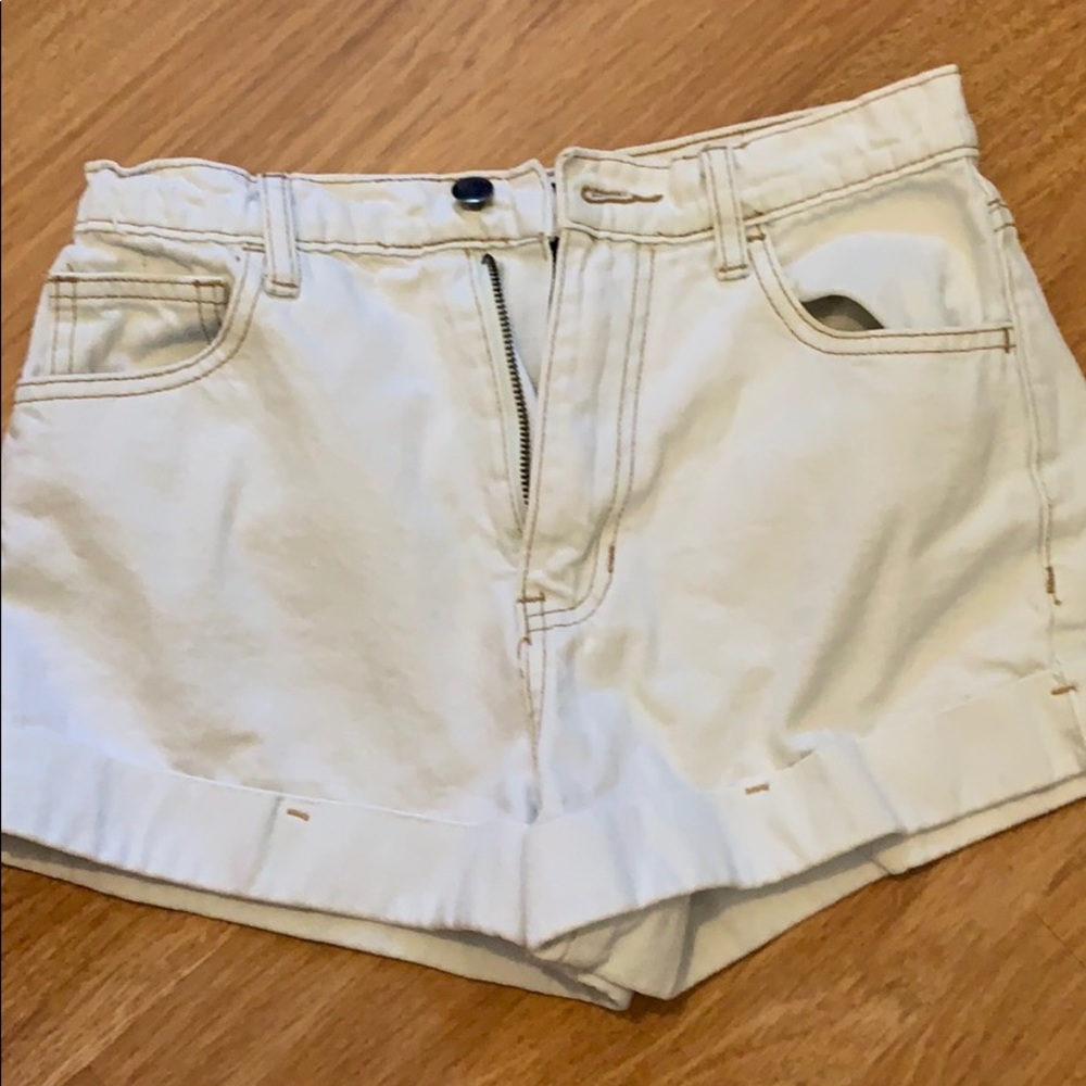 clean, high-waisted shorts
